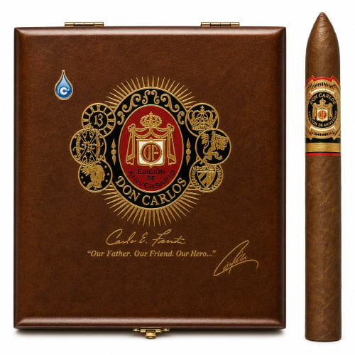 Arturo Fuente Don Carlos Petite Lancero (6.25" x 40) Box of 25 Arturo Fuente Don Carlos Petite Lancero (6.25" x 40) Box of 25