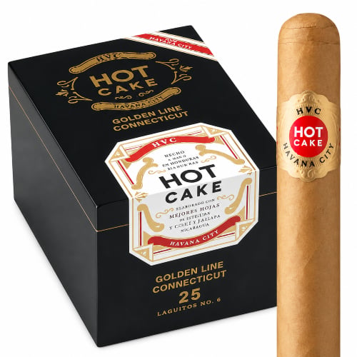 HVC Hot Cake Golden Line Connecticut Cigars