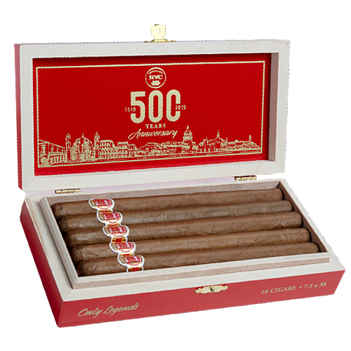 hvc 500 anniversary only legend lancero cigars