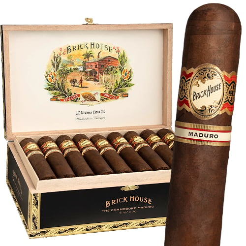Brickhouse Commodore Maduro 5.5"x 70 Box of 20