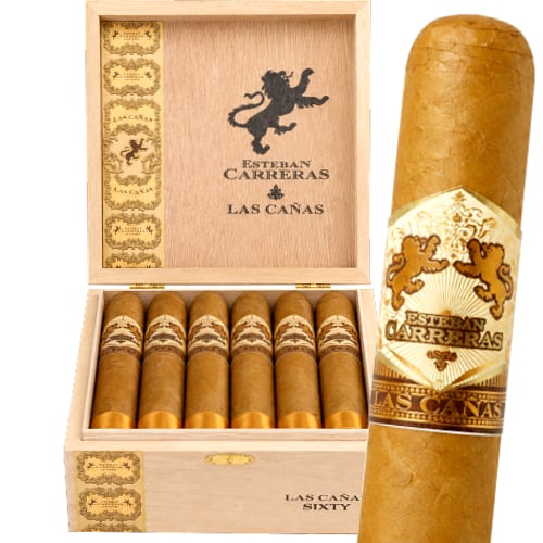 Box of Esteban Carreras Las Cañas Connecticut Sixty Cigars