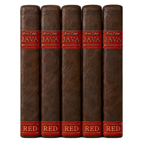 Five Java Red cigars in pack