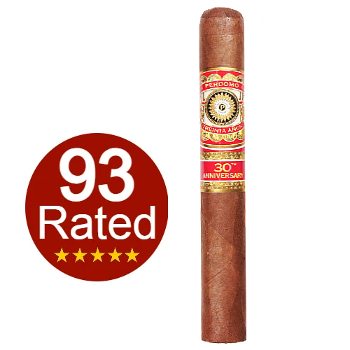 Cigar with high rating badge