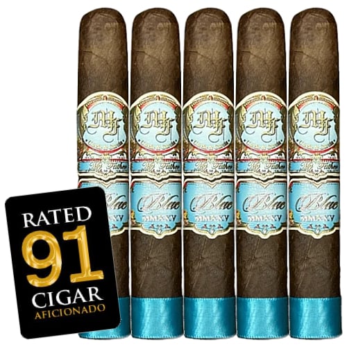 My Father Blue Robusto (5.25"x 52) 5 Pack five my father blue robusto cigars