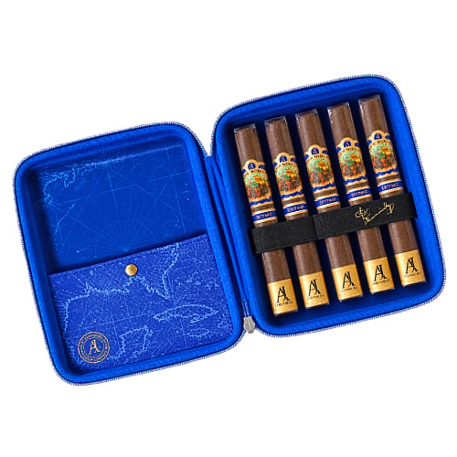 AJ Fernandez New World Decenio Cigar Sampler Case With 5 Cigars