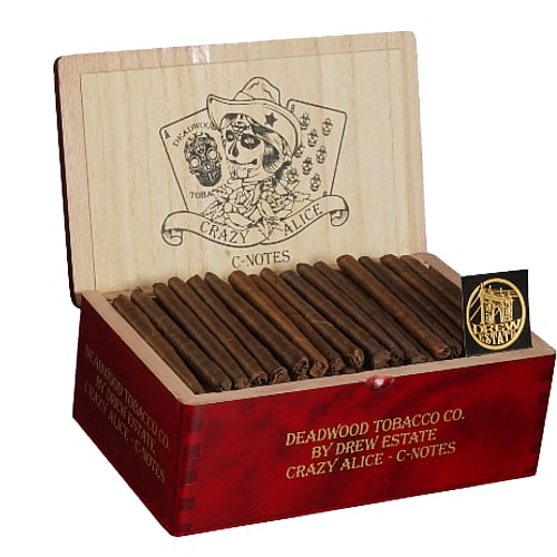 Crazy Alice C Notes (3.75" x 22) Box of 100 crazy alice c notes cigarillos