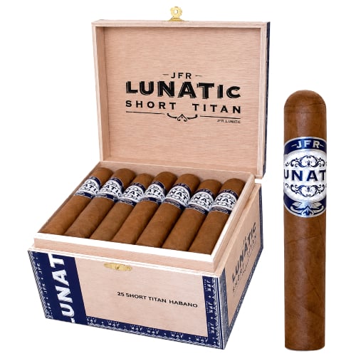 JFR Lunatic Habano Short Robusto (4.25" x 52) Box of 28 JFR Lunatic Short Robusto Habano Cigars