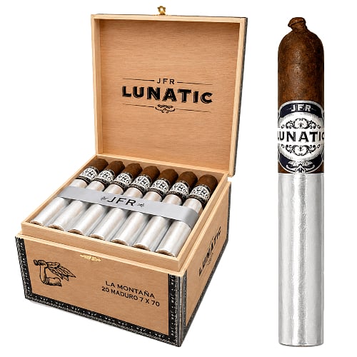 JFR Lunatic Maduro (6 1/2" x 60) Box of 28 JFR Lunatic maduro 6 1/2 x 60