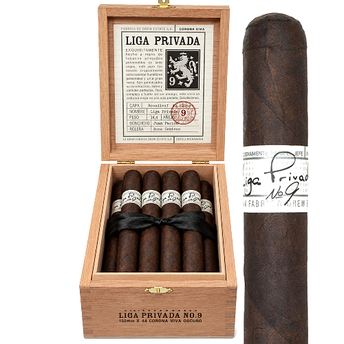 Drew Estate Liga Privada No. 9 corona viva Cigars