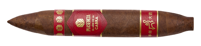 plasencia year of the goat cigar laying sideways